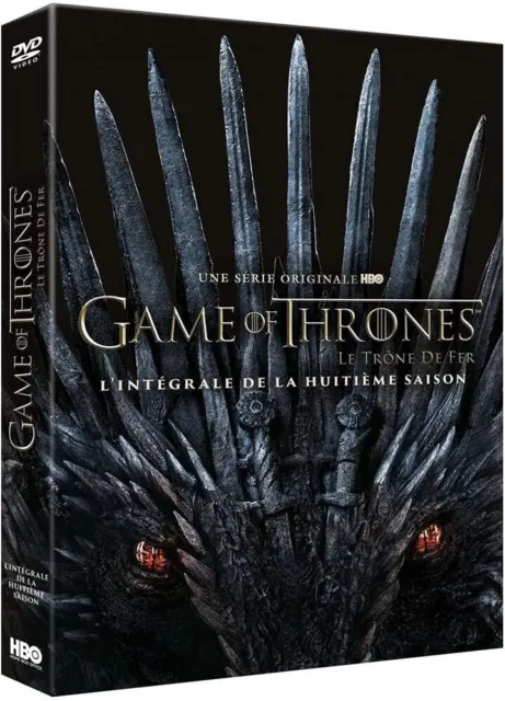 Game of Thrones-Saison 8 COFFRET DVD NEUF SOUS BLISTER