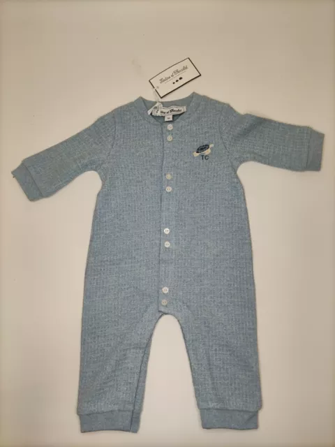 Tartine et Chocolat Baby Boys Sleepsuit 9 Month Blue ****V370