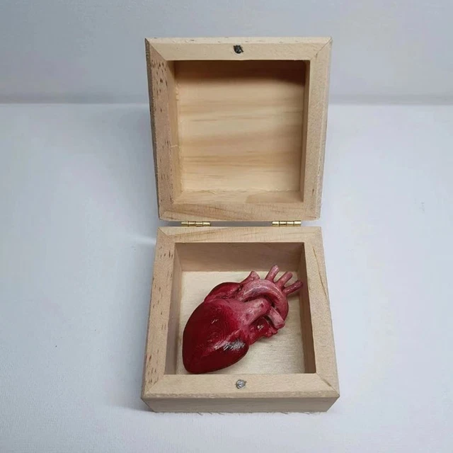 1 Juego de Adorno de Corazón Humano Reutilizable Multipropósito Pequeño Adorno de Corazón Humano
