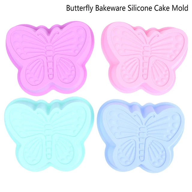 Silicone Cake Pan Insect Butterfly Bakeware Mold Oven Baking Tools Pizza Pans ql