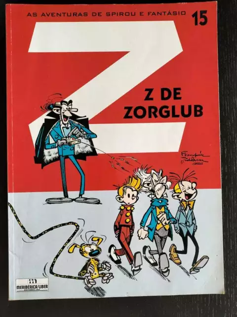 Spirou & Fantásio Album Portuguese Comics 2003 Z de Zorglub RARE Franquin