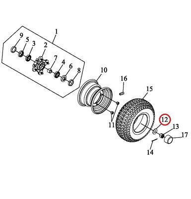 Triton Original OEM WASHER PLATE TRITON ACCESS BAJA 400 