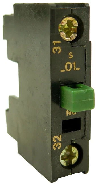 GE CR4XA01 Auxiliary Contact for use with CR4R and CR4C Contactors CA3-P01