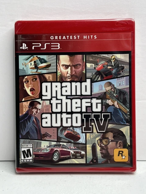 Jeu Grand Theft Auto IV (GTA 4) Pour PlayStation 3 - Version PAL Française, En Très Bon état