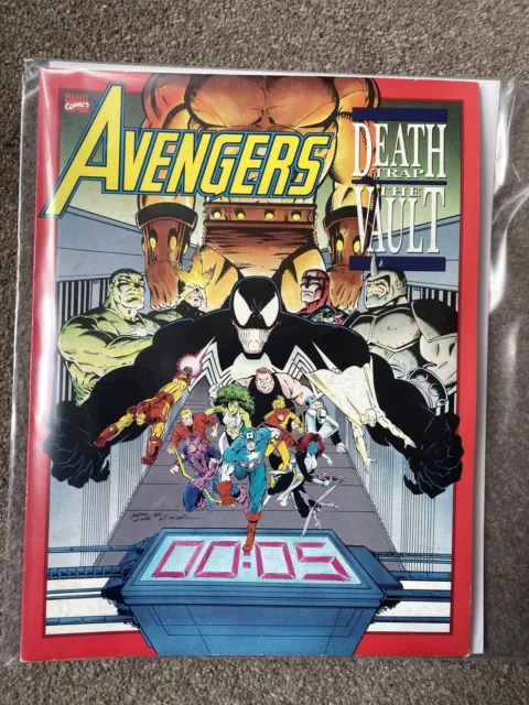 Avengers:Deathtrap The Vault gn (1991,Fingeroth/Lim)