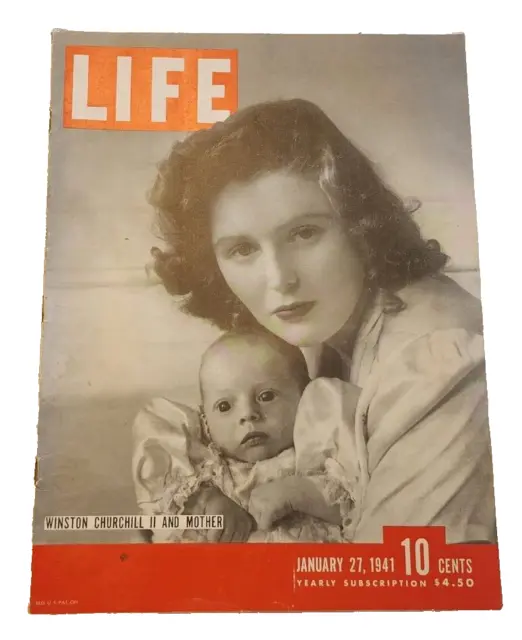 January 27, 1941 LIFE Magazine 1940s Advertising ads add ad FREE SHIP Jan 1 26