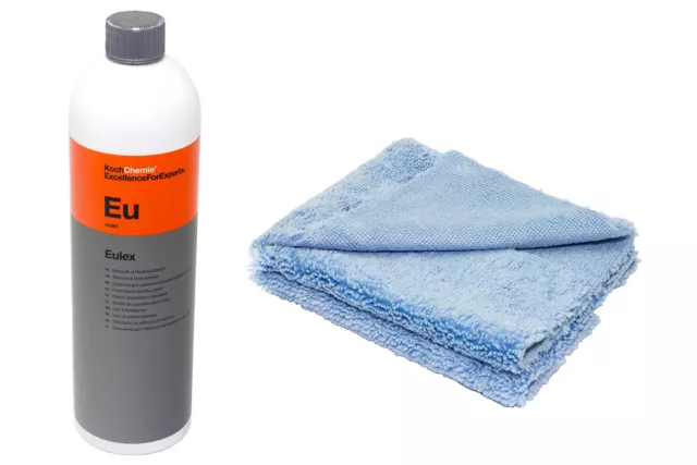 Klebstoff- & Removedor de Manchas Eulex Koch Chemie 1 Litro & Paño Microfibras