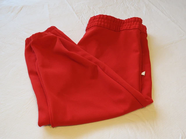 Felco Ragazzi Giovani L Baseball Softball Pull Up Pant 1 Paio Rosso Atletica