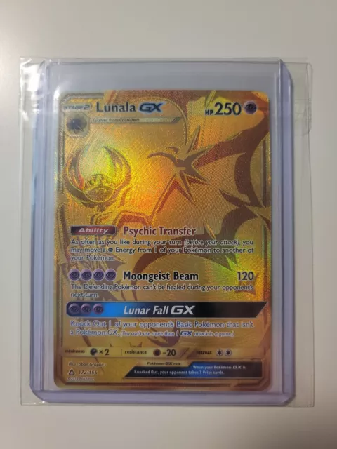 Lunala GX (Secret Rare) - SM - Ultra Prism - Pokemon