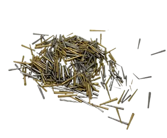 Clock Taper Pins Steel Brass Assorted Mix Sizes Tapered Repair Parts 500 Pieces