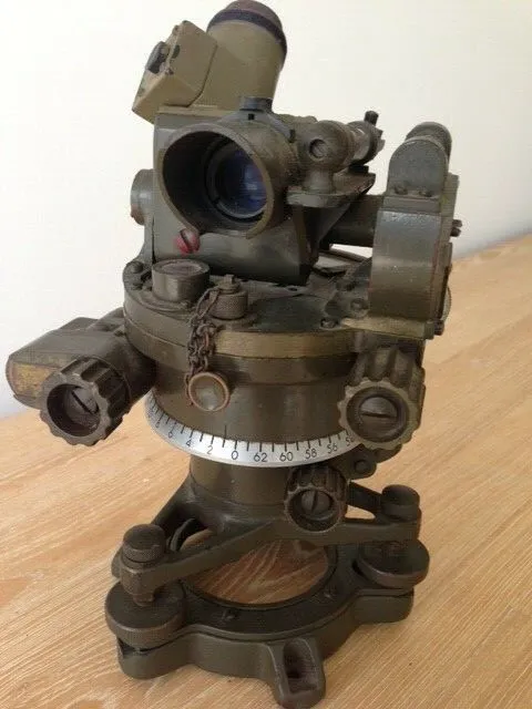 Rare Australian Army Artillery Director “Aiming Circle" Theodolite