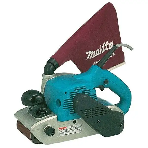 Makita Heavy Duty Belt Sander 9403 4" 100mm Belt Sander 100mm x 610mm Discs 240v