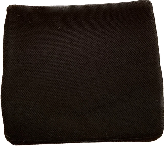 Samsonite Black Car Seat Cushion Wheelchair Office Back Lumbar Pain Memory Foam 2