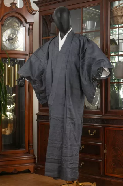 Dear Vanilla Japanese Kimono Men's Robe Gown Authentic Japan Vintage