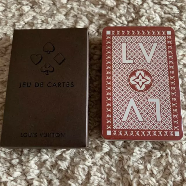 Louis Vuitton Jeu De 54 Cartes Playing Cards 3set Nr12222b Lv
