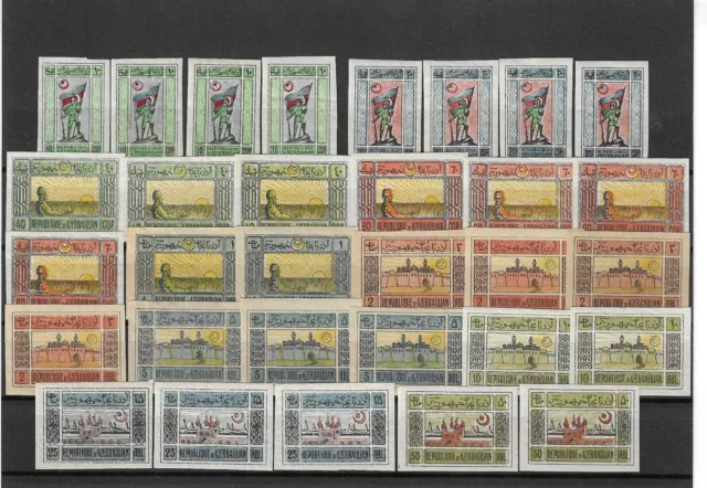 Lot Briefmarken Aserbaidschan