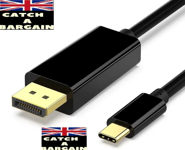 KIWIBIRD USB C to DisplayPort Cable Male to Male Cable, 4K@60Hz 1.8M (K442)