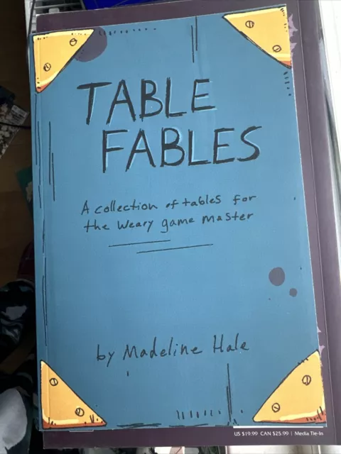 Table Fables I, Madeline Hale, Softback Editions