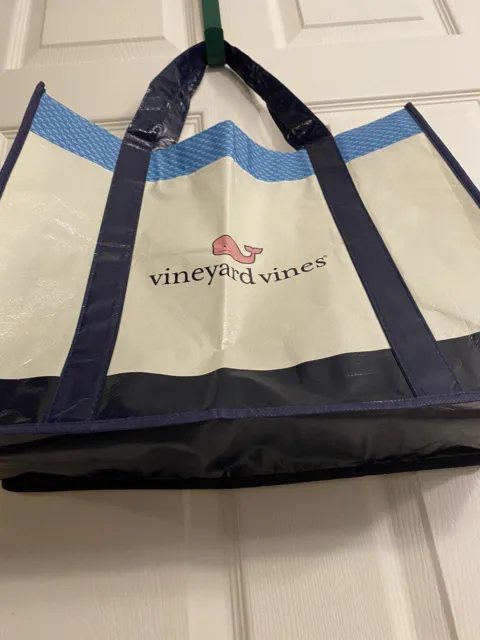 Vineyard vines Reusable Tote/Gift Bag/Shopping Bag 16x12x5.5 inch New