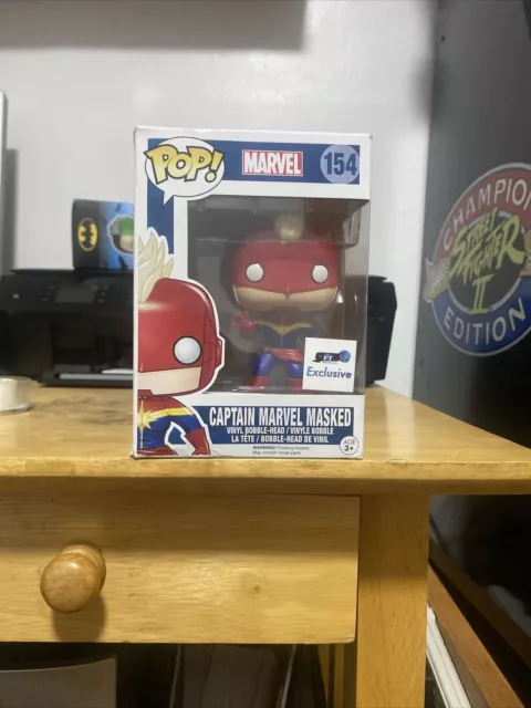 Funko Pop!Marvel - Captain Marvel (Masked) #154 GTS Exclusive.