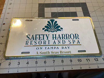 Safety Harbor Resort and Spa Florida License Tag Tampa Bay 28-545H