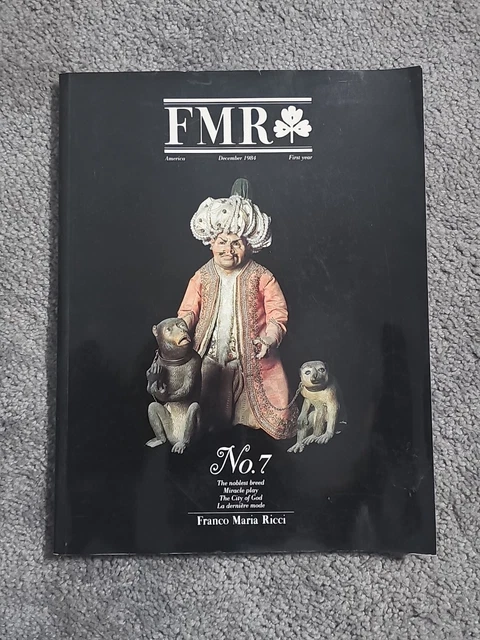 FMR INTERNATIONAL ENGLISH Ed The Magazine Of Franco Maria
