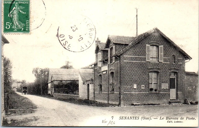 60 SENANTES - le bureau de poste.