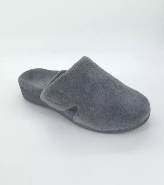 6364 Vionic Womens Indulge Gemma Mule Slipper Dark Grey Size 8M US