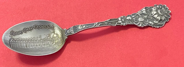 Asbury Park Casino NJ Paye & Baker Sterling Silver 23.6g 5” Souvenir Spoon