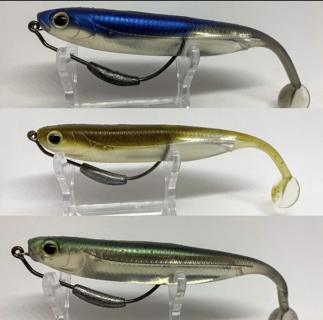 Fishing Sea Bass Pike J Shad Style Lure Set  130mm 15g