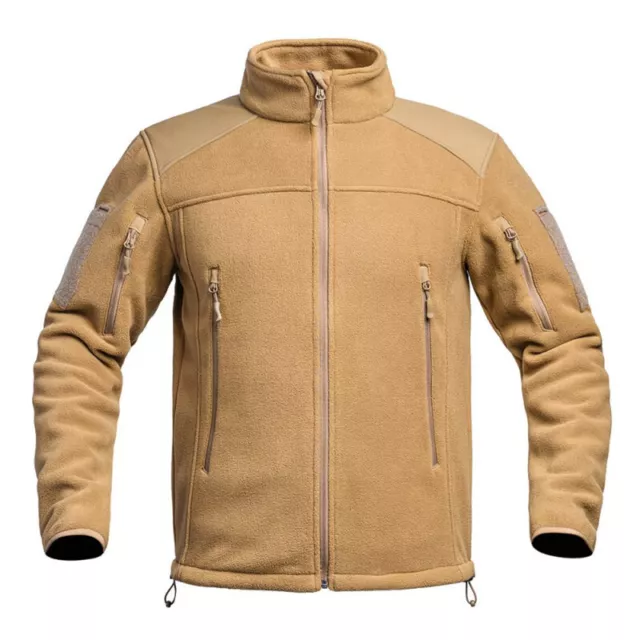 Veste Polaire Fighter Tan Militaire Paintball Airsoft Armee Opex Para