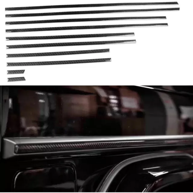 Carbon fiber For 2019-2021 Mercedes G-class W463 G500 G55 G63 side body moldings