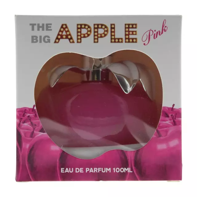 The Big Apple Pink Eau de Parfum 100ml Spray For Her - NEW. Women's EDP