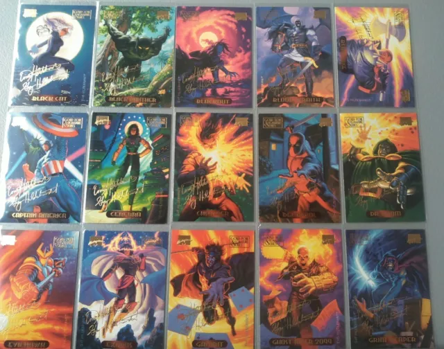 1994 Fleer Marvel Masterpieces Cards - Pick Your Card / Complete Your Set