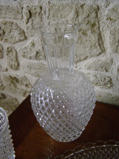 Service Verre D'eau  Baccarat Et Saint Louis Assortie En Cristal Taille 6 Pieces 2