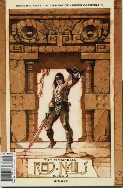 Ablaze Comics Cimmerian Red Nails #2 Cover D Vatine