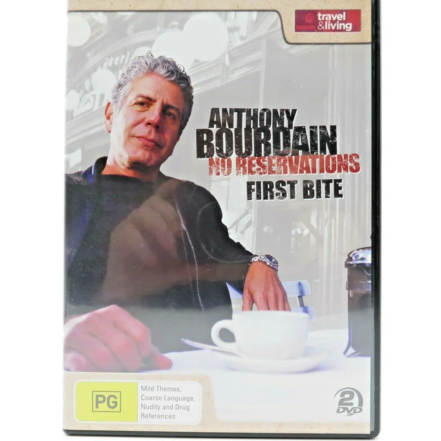 Anthony Bourdain - No Reservations First Bite : Season 1 (DVD, 2005) FREE POST