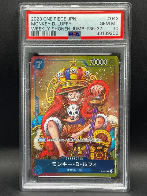 One Piece Card Game - Monkey D. Luffy Promo Card P-033 (Weekly
