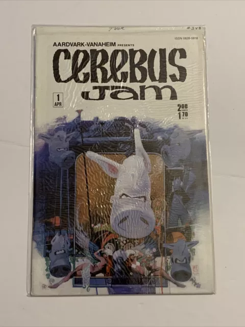 Cerebus Jam #1 Aardvark-Vanaheim, 1985, Copper Age, Vintage Comic Book