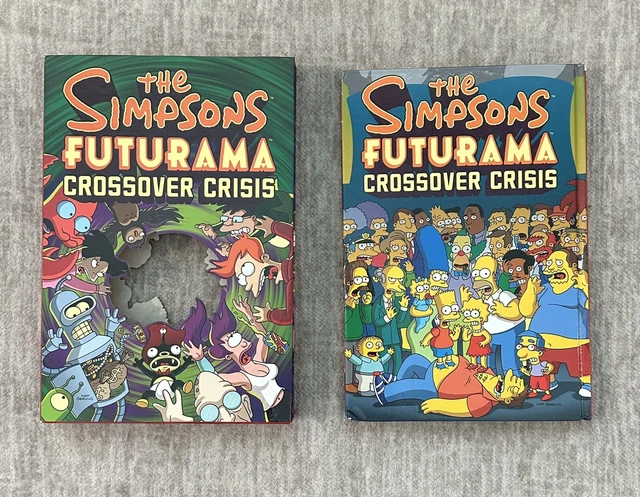 THE SIMPSONS FUTURAMA Crossover Crisis + Simpsons Comics Collector Item ...