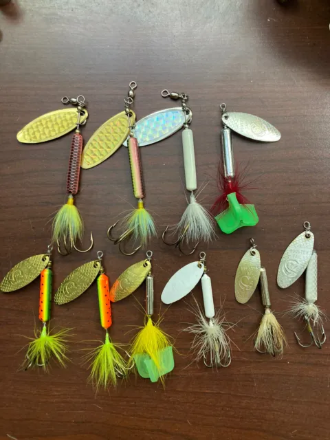 Rooster Tail Spinners Lot FOR SALE! - PicClick