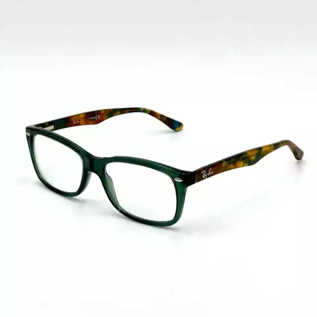 Ray-Ban RB5228-5630 Men's Green Full Rim Square Eyeglasses Frame 53 17 140