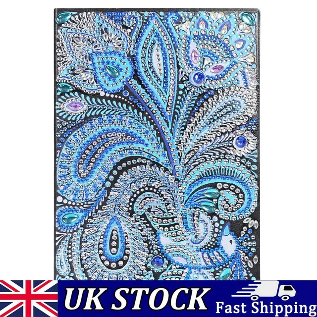 DIY Mandala Special Shaped Diamond Painting 50 Pages Sketchbook A5 Notebook Gift