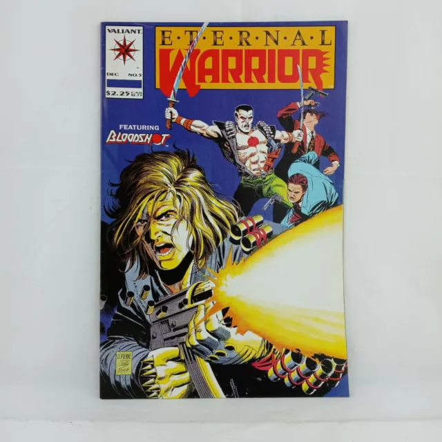 Eternal Warrior Comic Book Vol. 1 #5 Dec 1992 Valiant Comics Featuring Bloodshot