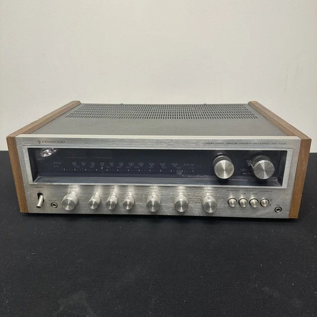 KENWOOD KR-7400 AM/FM Stereo Tuner Receiver - PLEASE READ £179.96 ...