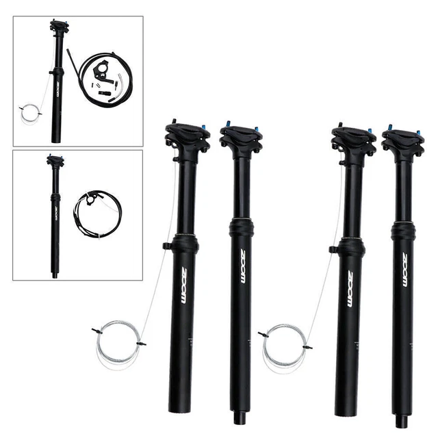 Bike Dropper Post External Rounting Seatpost 30.9/31.6mm 375MM 400MM Adjustable