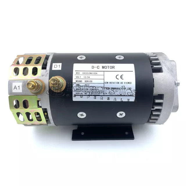 New 24V 4.5 HP Electric Motor 40844GT for Genie GS-1530 GS-1532 GS-2032 GS-3232