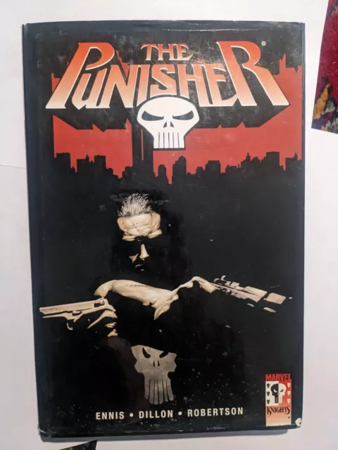 The Punisher Vol 2 Marvel Knights Hardcover HC Garth Ennis w/ X-Men’s Wolverine