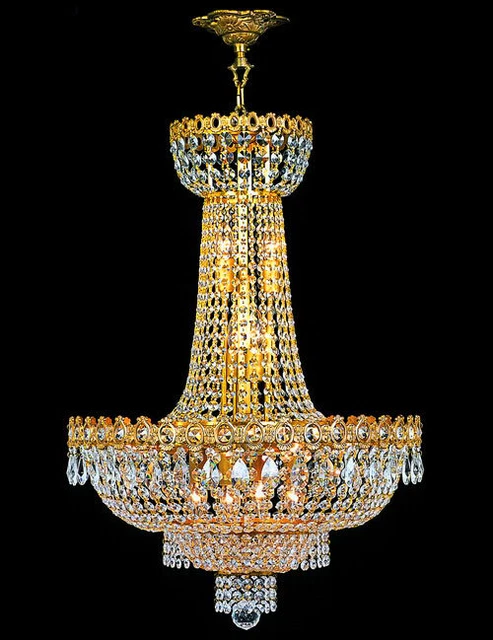 LUSTRE CORBEILLE MONTGOLFIERE Style Empire Napoleon Iii Belle Epoque ...
