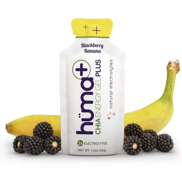 Huma Energy Gel PLUS - Blackberry & Banana